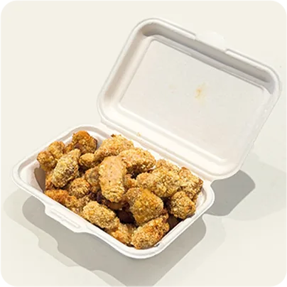 Oven-Baked Chicken Popcorn